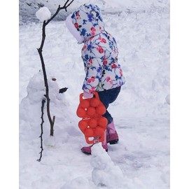 Slippery Racer 5 in 1 Snowball Maker, Red (RED)