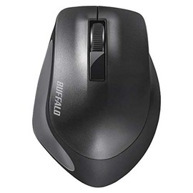 Buffalo Wireless BlueLED 3 Button Premium Fit Mouse - Black