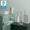 Tiger Tess, Towel Hook, White (Set of 2), 19x53x53mm