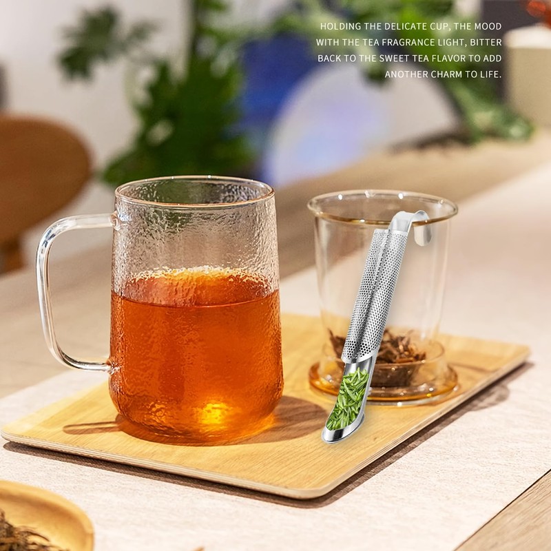 2 Pack Tea Infusers, Extra Fine Mesh Tea Strainer for