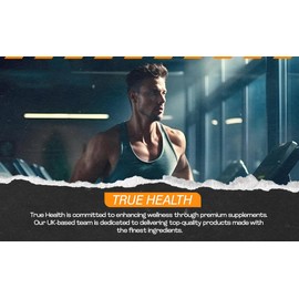 True Health Creatine Monohydrate Gummies, Orange Flavour, 60 Gummies, 2,500mg