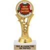 Ugly Christmas Award, Custom 5.5" Starbeam Ugliest Sweater Contest Trophy
