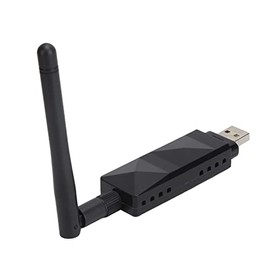 GOTOTOP Tarjeta WiFi, Adaptador WiFi USB NetCard Inalámbrico Conjunto de Chips AR9271 con Antena Desmontable 2DBI para TV Computadora Portátil