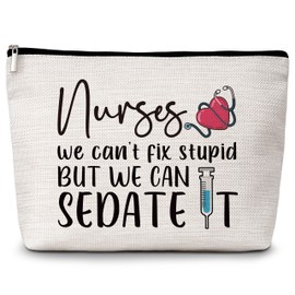 Levitatinyear Nurse Cosmetic Bag, Nursing Bags for Nurses, Nurse Appreciation Gifts for Women, Thank You Gift for Nurse, Nursing Student Graduation Gifts, Birthday Retirement Nurses Week Gifts -38
