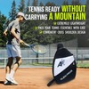 ALIEN PROS Lightweight Tennis Sling Backpack for Your Racket and