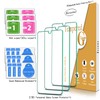 Kesuwe [3-Pack] Screen Protector For LG Stylo 6 Tempered Glass,