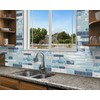 DEWOO Peel and Stick on Self Adhesive Backsplash Wall Marble