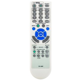 Replacement Remote Control RD-469E Applicable for NEC DLP Projector M363X M323X M402H M303WS M323W M333XS M322H M403H M353WS M363W M403W M403X M323H NP-M322X NP-M322W M332XS M402X M322X M402W M282X