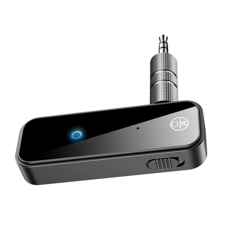 Car BT 5.0 Receiver 3.5mm Stable 100Mbps Transmission 11yd Distance