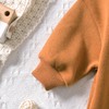 Unutiylo Unisex Baby Boys Girls Brown Long Sleeve Infant Baby
