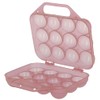 Kerbl Hobbyfarming Plastic Egg Storage for 12 Eggs - Rose