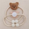 Pack of 2 Curtain Clips, Tiebacks Rope, Cartoon Bear Curtain