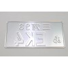 Performance Plus EK4 CIVIC HATCHBACK JDM Metal Stamped real size