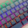 YMDK Gradient Keycaps Thick PBT Keycap, Top Lit Shine Through