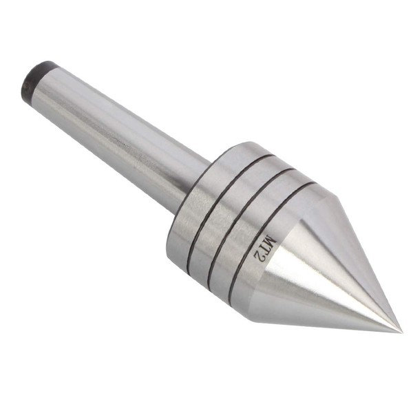 HunterBee MT2 Heavy Duty Live Bearing Tailstock Center 40CR Metal