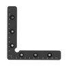 2Pcs Positioning Square 120mm 90 Degree Clamp Metric Scale Tool