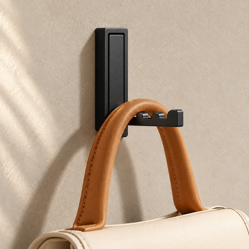 Foldable Wall Hook for Towels, Coats & Bags – Wall