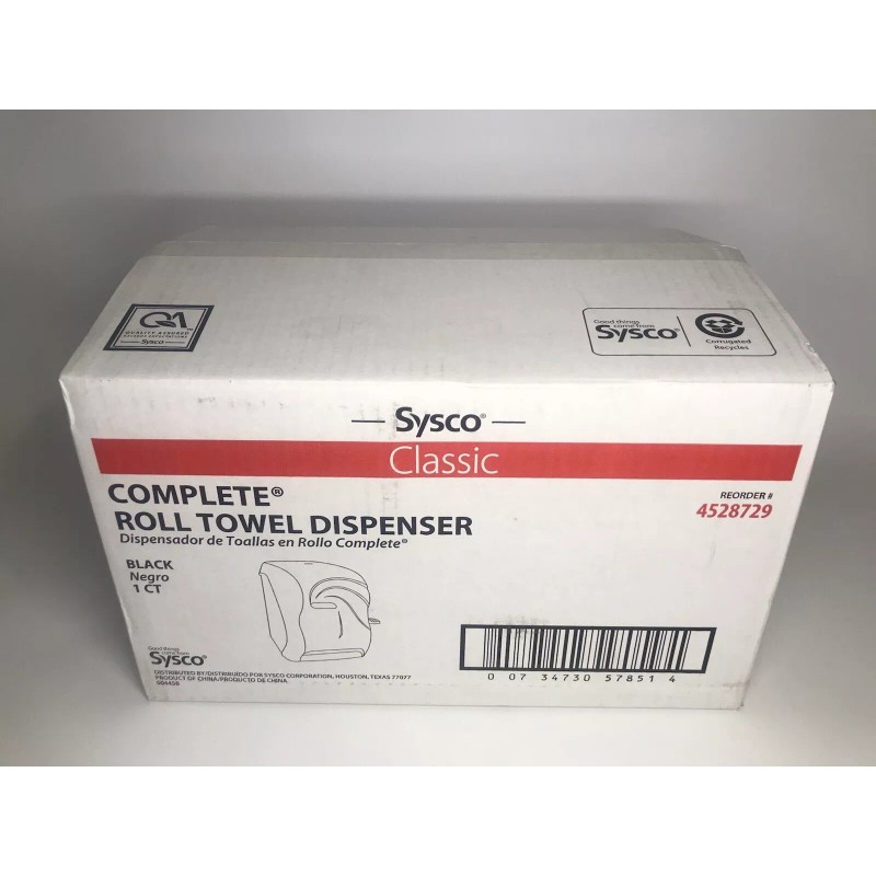 Sysco Classic Complete Roll Towel Dispenser NEW!