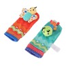 Baby Wrist Rattle Socks Set Soft Cute Cartoon Animal Hand