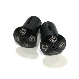 Cinelli Unisex's Bar End Expander Plugs, Black, Universal