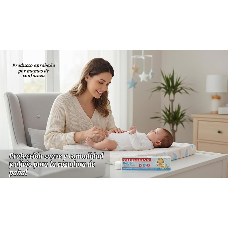 Vitacilina Pomada para Bebe, 50gramos