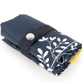 Hamamonyo Eco Tote Small Eco Leaf Con, navy