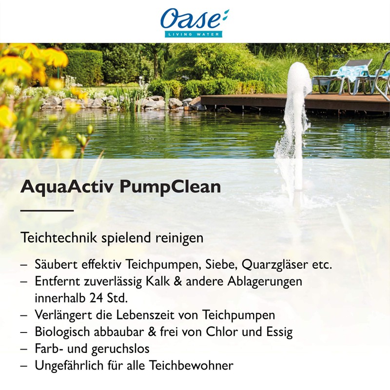 Oase AquaActiv PumpClean 500 ml