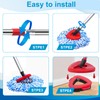 O Cedar 8 Pack Spin Mop Head Replacement for RinseClean