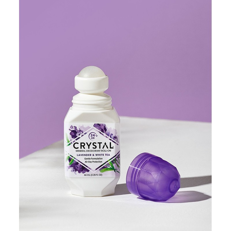 Crystal Lavender Roll-On 66ml 2ea