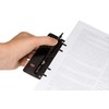 WEDO 67801 Double Plastic Hole Punch for Filing, for Use