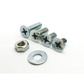 [M4 x 8 - M4 x 15] Countersunk Head Machine Screw Set UNIQLO [M4x8, M4x10, M4x12, M4x15]