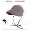 Womens Sun Hat Wide Brim UPF 50+ UV Protection Foldable