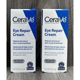 Cerave LOT OF 2 CeraVe Eye Repair Cream - 0.5 fl oz