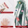 PROWEE 9FT Clear Christmas Tree Bag – Waterproof Upright Christmas