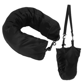 ieron Fillable Travel Neck Pillow, Neck Pillow can be filled with items and clothing, travelling to do the plane, car, train, the necessary pillow, 2pcs