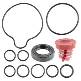 MOTOALL 91347-PAA-A01 10Pcs Power Steering Pump Seal Kit Fit for Honda Accord Civic CR-V Element Odyssey for Acura TL TSX RDX MDX Replaces 91345-RDA-A01