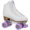 Pacer Stratos Traditional Quad Roller Skates, Black sz 8