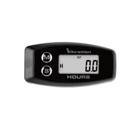 Yooreal Vibration Hour Meter,User Shutdown Waterproof for Gas/Diesel/Electric Motor Generator Compressor Motorcycle Snowblower Trailer Motor Grader Pressure Washer