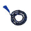 Blue Tiger Cats Eye Buddhist Prayer Beads Japa Mala with