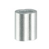 sourcingmap Aluminum Crimping Loop Sleeve Double Barrel for 1/8" -