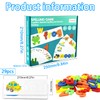 Montessori Toy from 1 Year Scrabble Letters Wooden Writing Reading
