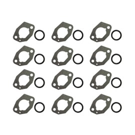 Carburetor Gasket Kit for Argos Challenge Xtreme GGP Lawnmower SV150 RV150 Mountfield V35 Engine Replaces GGP 118550019/0 (Pack of 12)