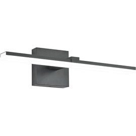 ZUZITO Modern Vanity Lights for Bathroom 18in Black Bathroom Light Fixtures Over Mirror 14W Bath LED Light 5CCT Dimmable