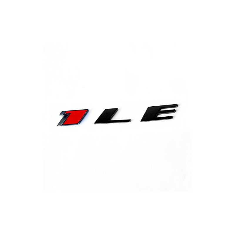 Yoaoo 2pack OEM 1LE Emblem Badge Letter Rear Side Compatible
