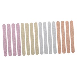 Ipetboom Nail Art Tools 20pcs Frosted Nail Files Eva Glitter Powder Sandpaper Portable Manicure