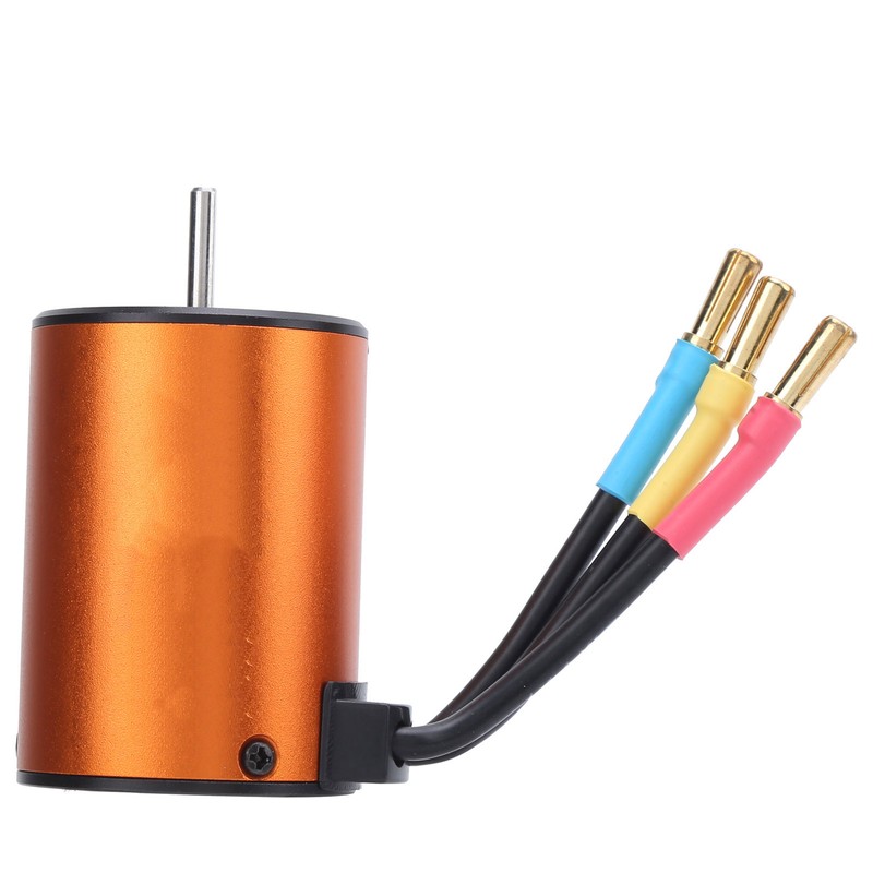 Waterproof RC 3650 4300KV 4 Poles Sensorless Brushless Motor for