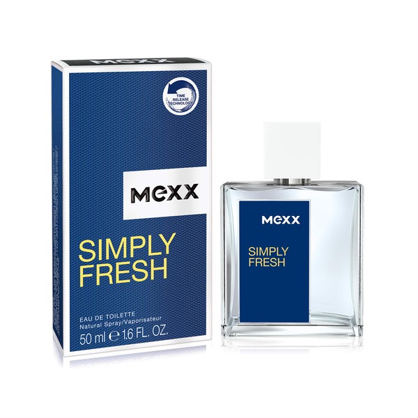 Mexx Simply Fresh Eau de Toilette Spray, 1.6 Fl Oz