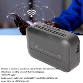 5G 4G LTE WLAN Mobile Hotspot, Entsperrter Kabelloser Tragbarer WLAN-Router, 300 Mbit/s Hochgeschwindigkeits-Hotspot-Router für Zuhause und Unterwegs, Verbindet Bis zu 10 Geräte