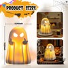 Halloween Light Up Ghost Decorations Indoor, Cute Ghost Middle Finger
