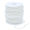 ZUJIACUN 33ft / 10m Long Christmas Bead Wreath Artificial Pearl